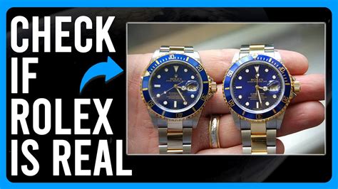 how to tell if real rolex|is my Rolex real.